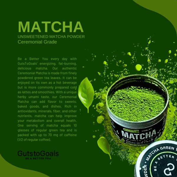 Ceremonial Matcha Powder 50g Green Tea UNSWEETENED