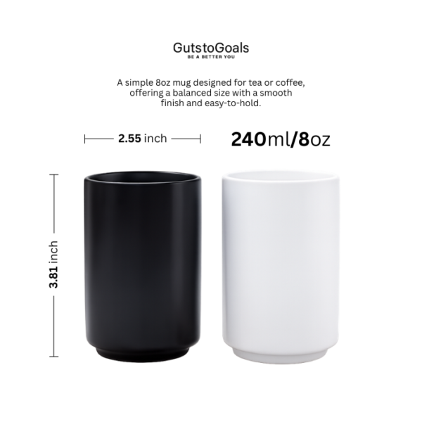 6-PCS Ceramic Nordic Mugs