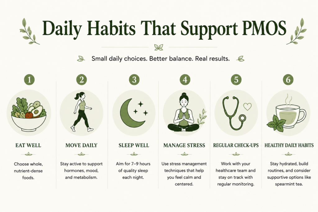 Daily Habits that Supports PMOS