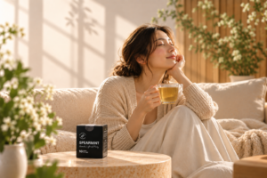 Pause with Spearmint Tea